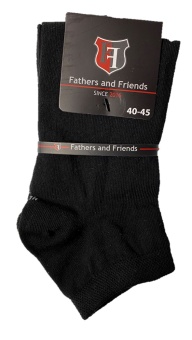 Fathers & Friends Sneaker Svart 40-45